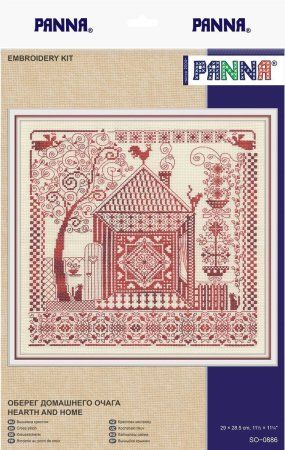 Набор для вышивания PANNA Оберег домашнего очага 29 х 28.5 см SO-0886