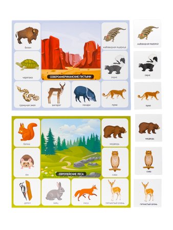 Лото "Зоопарк" большое 3+ KOR-05520