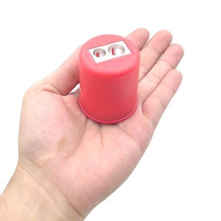 Точилка KUM Pod M2, 2 отверстия, магниевая, небьющаяся, контейнер, ассорти KUM-3031421