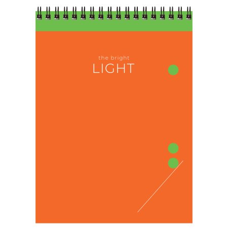 Блокнот A5 80л. BG "Bright light" на гребне RE-Б5гр80_12209