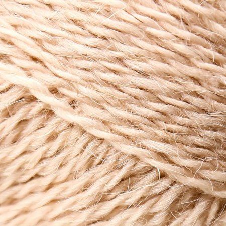 Пряжа Пехорская ПТ "Деревенская" 100% шерсть 1 х 100 г 250 ± 15 м №442 натуральный PEH-DER-442