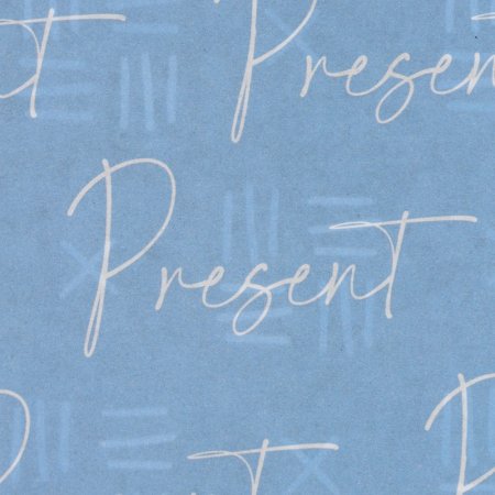 Бумага упаковочная крафтовая двухсторонняя 70 x 100 см "Present" SIM-10935952