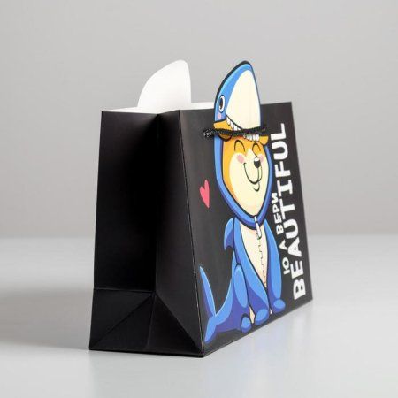 Пакет подарочный "Beautiful" 30 x 23 x 10 см SIM-5266633