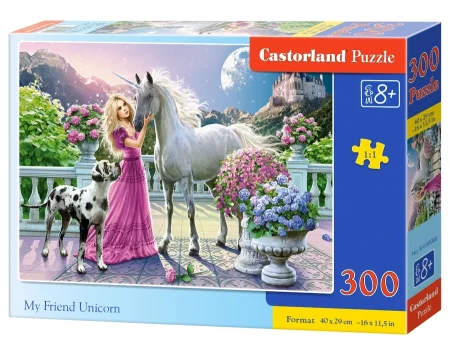 Пазл Castorland 300 My Friend Unicorn B-030088