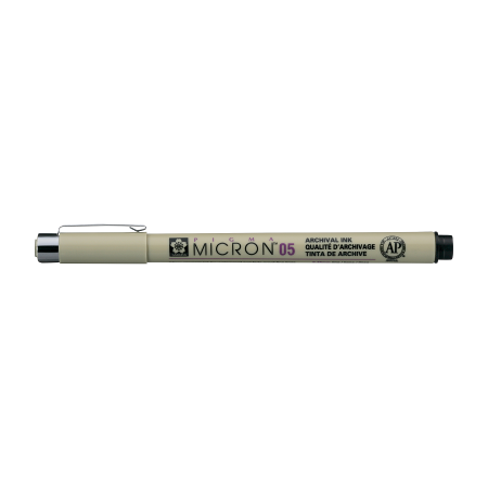 Ручка капиллярная SAKURA Pigma Micron 0.45 мм Черный RTXSDK0549