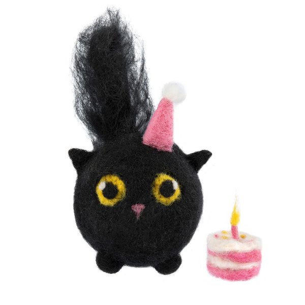 Набор для валяния "Miadolla" Кот Беляш WT-0223