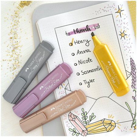 Текстовыделитель Faber-Castell "TL 46" 1-5 мм