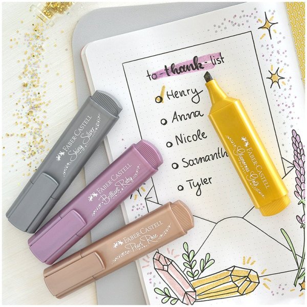 Текстовыделитель Faber-Castell "TL 46" 1-5 мм