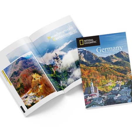 3D пазл CubicFun National Geographic Нойшванштайн, 121 деталей UT-DS0990h