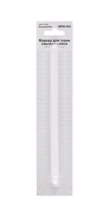 Маркер для ткани смывающийся 1 мм белый MRW-002 Маркер для ткани смывающийся 1 мм белый MRW-002