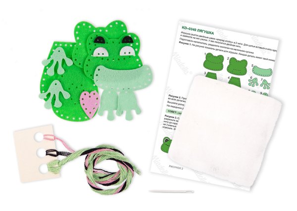 Набор для шитья "Miadolla" Лягушка KD-0340