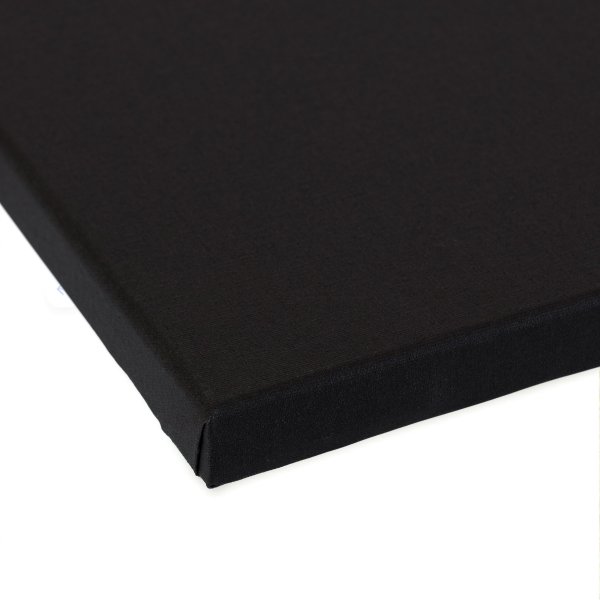 Холст грунтованный на подрамнике VISTA-ARTISTA 100% хлопок 30 х 40 см 240 г/м2 PERESLAVL BLACK EDITION мелкозернистый ACBF-3040