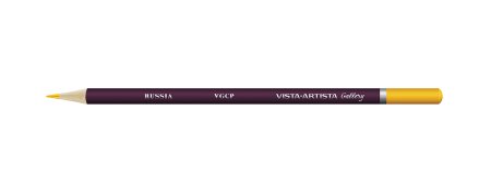 Карандаш цветной художественный VISTA-ARTISTA Gallery 1 шт 221 Кадмиевый желтый средний (Cadmiun yellow medium) VGCP-221
