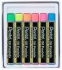 Пастель масляная PENTEL флуоресцентная 6 цв PHN-F6