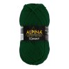 Пряжа ALPINA Tommy 100% микнес 1 х 50 г 130 ± 10 м №038 т.зелёный ALP-TOM-038