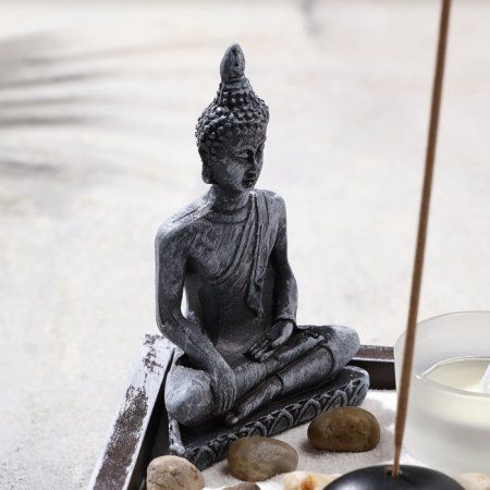 Сад камней с подставкой для благовоний "Мечта" 12.5 x 12.5 x 13 см, бетон SIM-9870774 Сад камней с подставкой для благовоний "Мечта" 12.5 x 12.5 x 13 см, бетон SIM-9870774