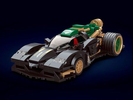 Конструктор Decool "Спорткар Dark Green Wind Chi" IT-KC020_MK