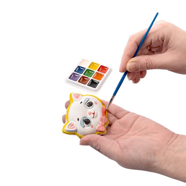 Набор для создания фигурки из гипса "Для девочек" на магните KOR-04967