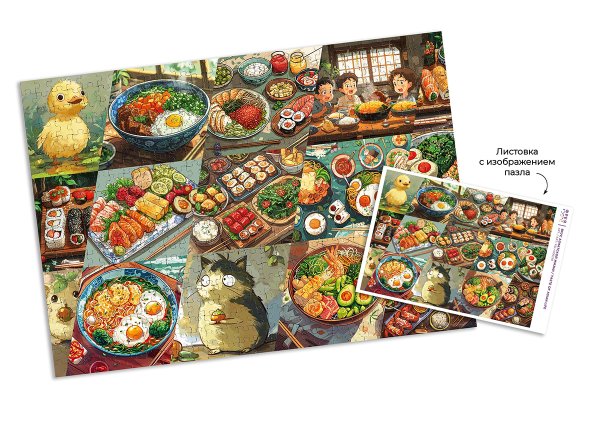 Пазл 1000 элементов ФРЕЯ "Вкус азиатской жизни" PZL-1000/58