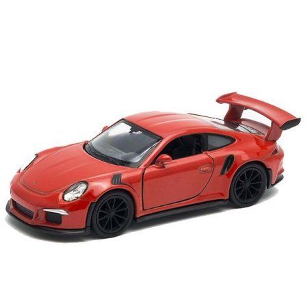 Машинка WELLY 1:38 Porsche 911 GT3 RS, пруж. мех., цвет в асс. IT-42397W