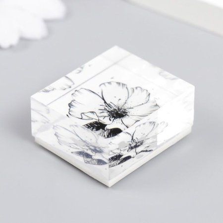 Печать акрил "Садовый цветок" 3.6 x 3 x 2 см SIM-7889193