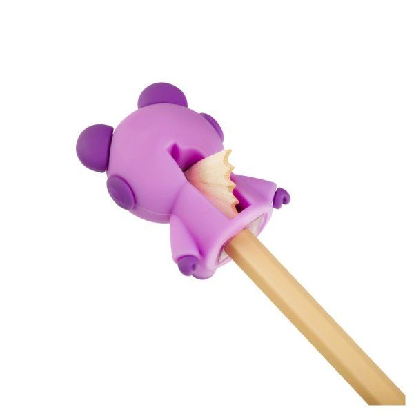 Точилка пластиковая MESHU "Cute Bear" 1 отверстие, ассорти RE-MS_56006