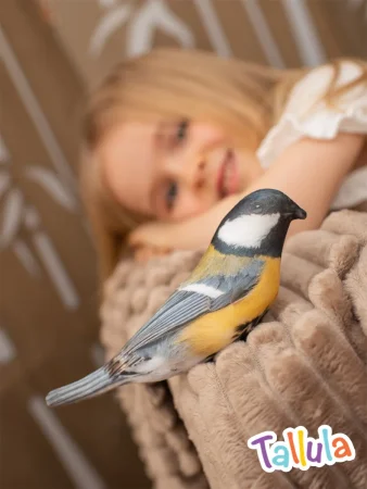 Игрушка-антистресс мягкая Tallula Синица, 15 см UT-101501s