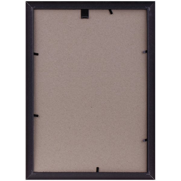 Рамка пластиковая OfficeSpace 21 x 30 см №2 небьющееся стекло, черная RE-РП_32261