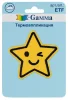 Термоаппликация GAMMA №02 1 шт Звезда 5.5 х 5.5 см ETF-01-224