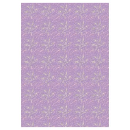 Упаковочная бумага глянцевая MESHU "Grace twigs" 1л. 70 x 100 см 80 г/м2, ассорти, 1 шт RE-MS_62830