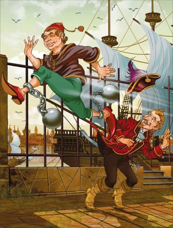 Книга: Распе Р. Приключения Барона Мюнхаузена (ВЛС) ROS-32855 Книга: Распе Р. Приключения Барона Мюнхаузена (ВЛС) ROS-32855