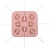 S-CHIEF Форма силиконовая для леденцов 14.5 x 14.5 x 1.4 см 8 ячеек SPC-0505 S-CHIEF Форма силиконовая для леденцов 14.5 x 14.5 x 1.4 см 8 ячеек SPC-0505