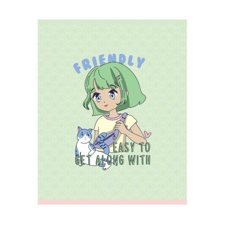 Тетрадь 60л. A5 клетка BG "Лучшие друзья" RE-Т5ск60_11929