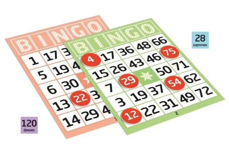 Настольная игра: Бинго (карт.фишки) MAG04209