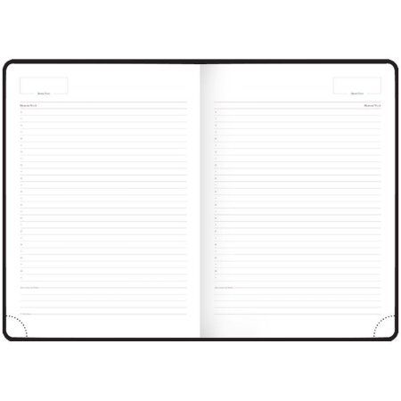 Ежедневник недатированный A4 136л. OfficeSpace "Winner" кожзам, синий RE-En4_18549