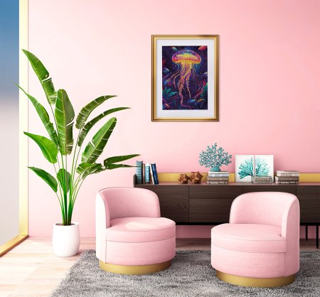 Пазл 500 элементов ФРЕЯ "Неоновая медуза" PZL-500/92