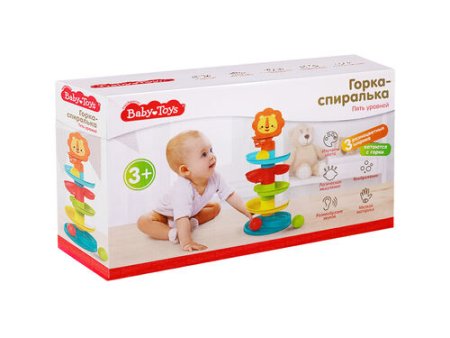 Игрушка Baby Toys "Горка-спиралька" с шариками KOR-70009