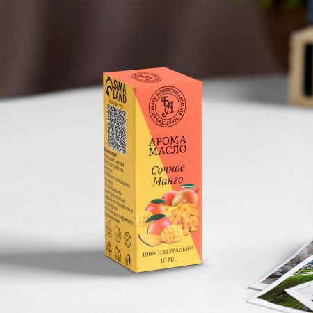 Эфирное масло "Богатство Аромата" 10 мл "Сочное манго" SIM-9800025