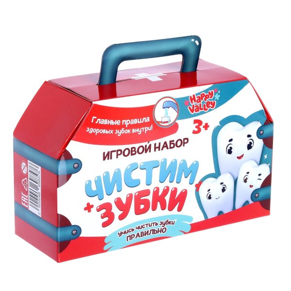 Игровой набор HAPPY VALLEY "Чистим зубки" 3+ SIM-4669857