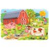 Пазл ТРИ СОВЫ 104 "В деревне" RE-ПК104_54558