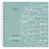 Скетчбук 60л. 150 x 150 мм MESHU "Cat wave" 120 г/м2, на гребне, выб. лак, soft-touch RE-MS_44867