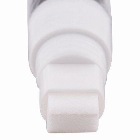 Маркер меловой MunHwa "Black Board Jumbo" 15 мм, водная основа, белый RE-JBM15-05