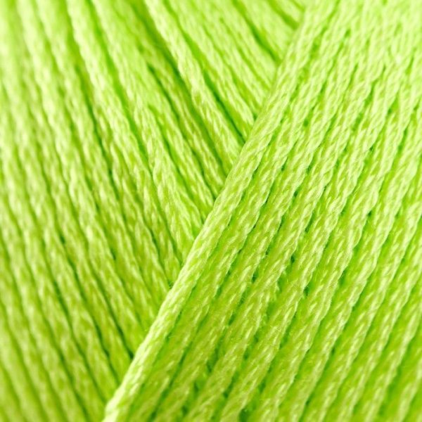 Пряжа Пехорская ПТ "Детский хлопок" 100% мерсеризованный хлопок 1 x 100 г 330 м ± 6 м №483 незрелый лимон PEH-DHL-483