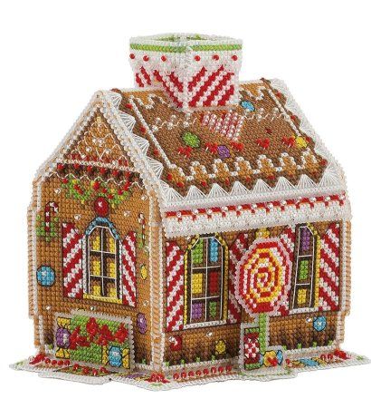 Набор для вышивания PANNA Пряничный домик 10 х 12 см IG-1575