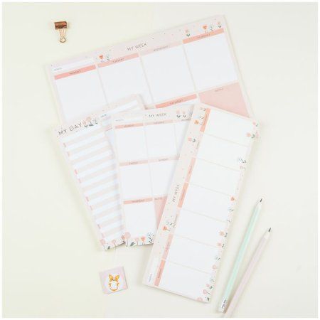 Планер на неделю MESHU "Meadow" 297 x 105 мм 30л. на склейке RE-MS_46580