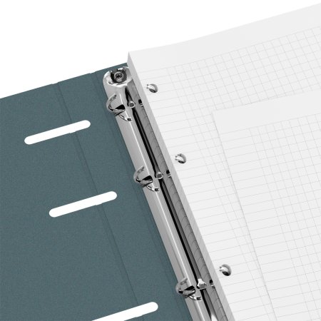 Тетрадь на кольцах 120л. A5 BG "Silence" картон, soft-touch ламинация RE-ТК5к120_лс_57856