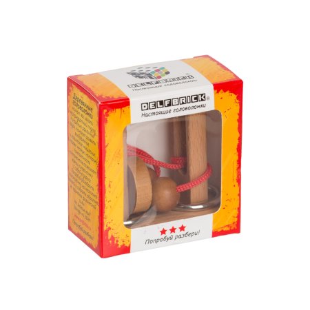 Головоломка деревянная DELFBRICK "Мост" 1 шт 8 элемент DLS-09