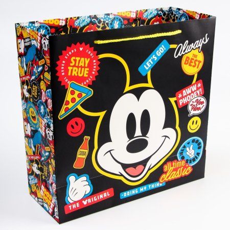 Пакет ламинат Микки Маус "The Best" 30 х 30 х 12 см SIM-7425204