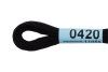 Нитки для вышивания GAMMA мулине (0207-0819) 8 м №0420 черный MG-0420
