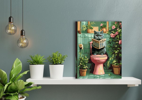 Набор для раскрашивания по номерам (холст на подрамнике) ФРЕЯ 50 х 40 см "Личное пространство" PNB/PL-344